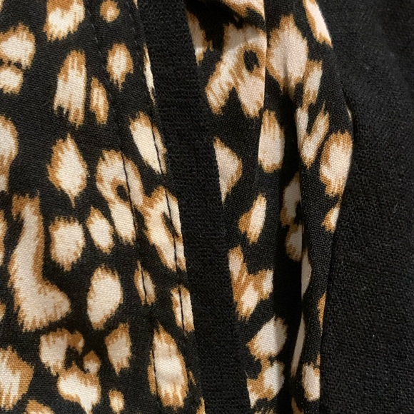 NWT Umgee Plus Black Leopard Drawstring Pants sz XL - Picture 2 of 4